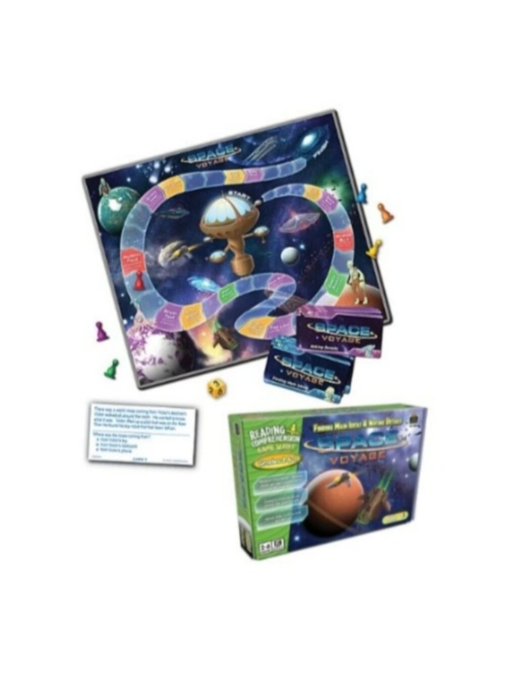 Space Voyage Grades 2 & 3 Reading Comprehensio…